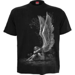 Spiral ENSLAVED ANGEL - T-Shirt Black