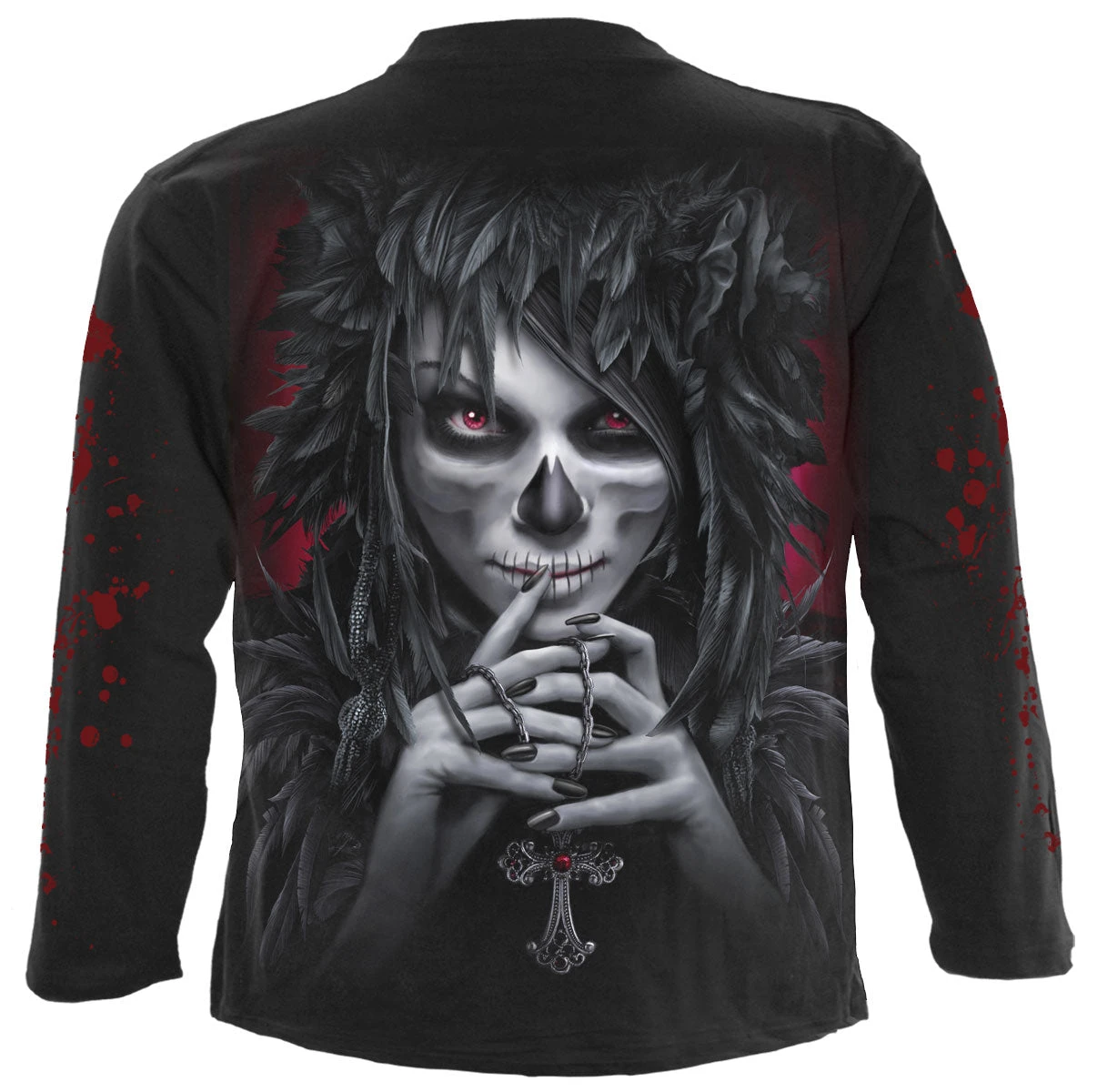 Spiral DAY OF THE GOTH - Longsleeve T-Shirt Black - Image 2