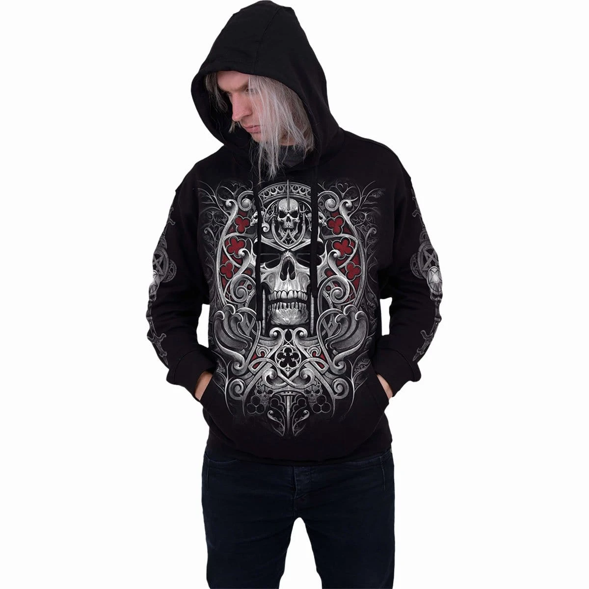 Spiral REAPER'S DOOR - Hoody Black - Image 2