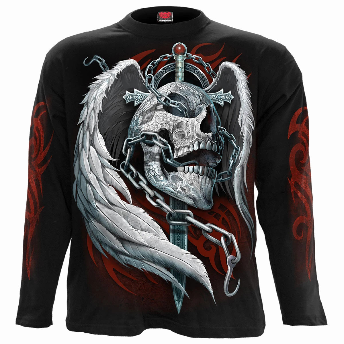 Spiral ENCHAINED SOUL - Longsleeve T-Shirt Black