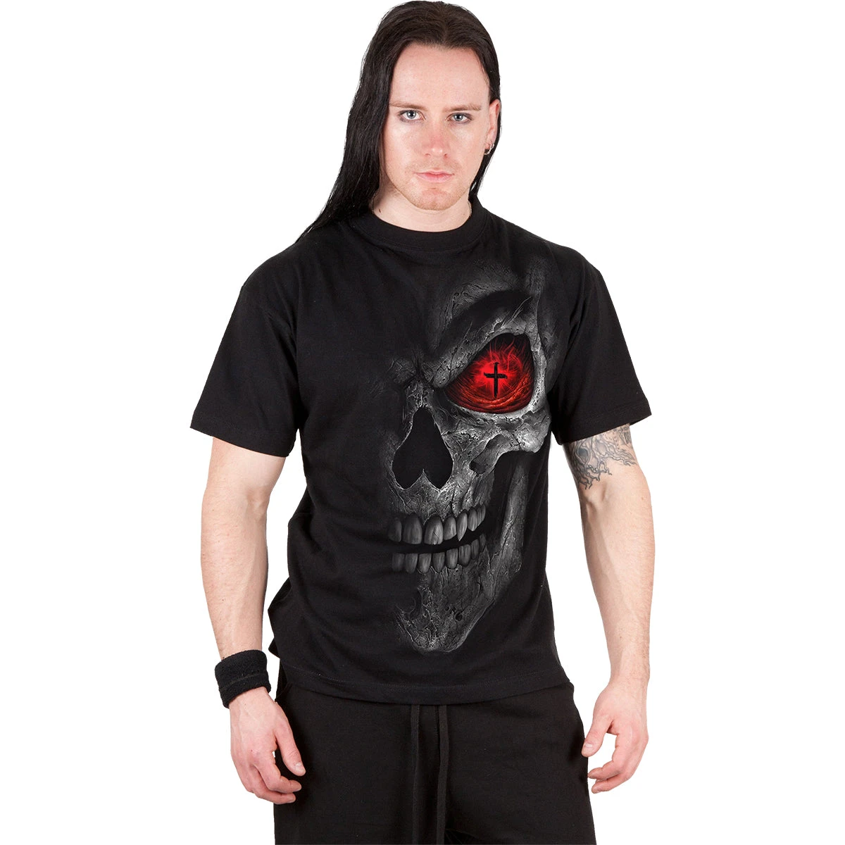 Spiral DEATH STARE - T-Shirt Black - Image 3
