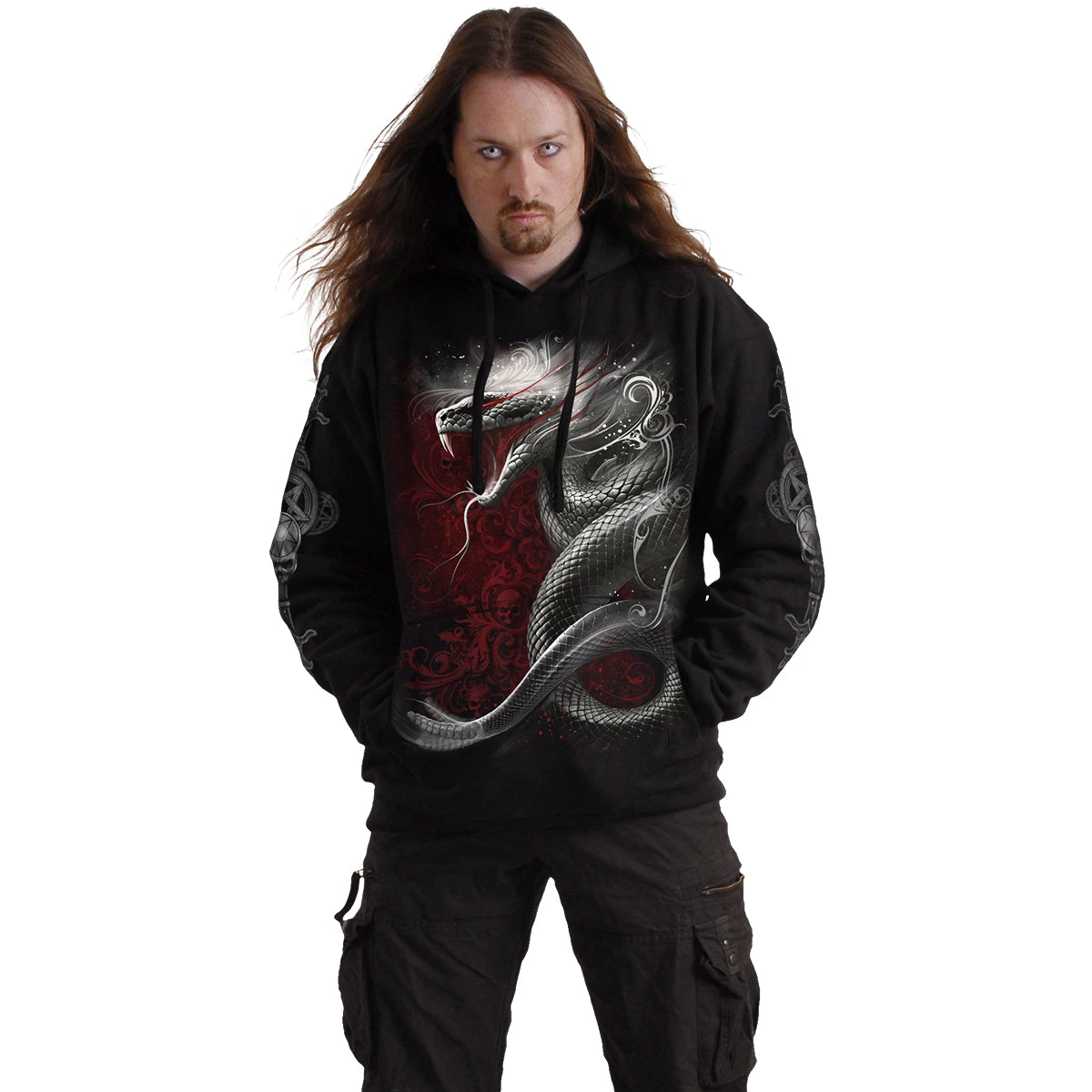 Spiral GOTHIC SERPENT - Hoody Black - Image 3