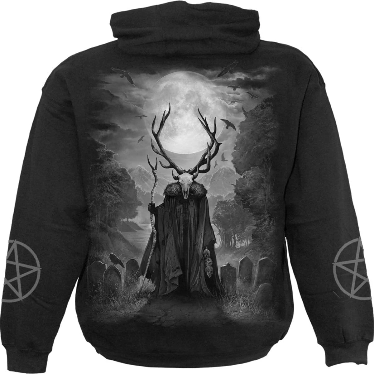 Spiral HORNED SPIRIT - Hoody Black - Image 2