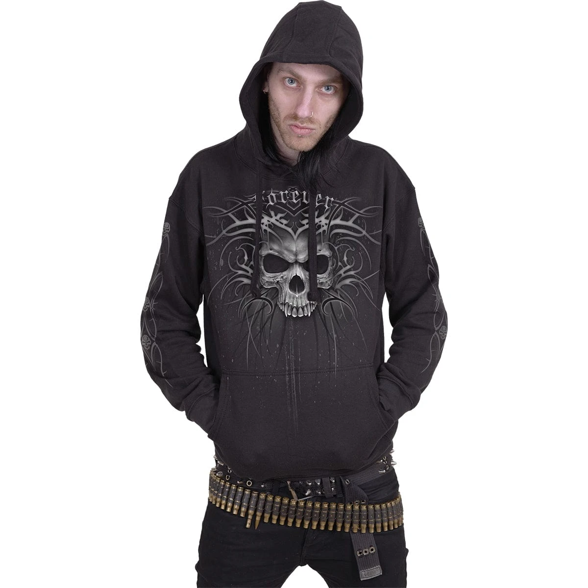 Spiral DEATH FOREVER - Hoody Black - Image 3