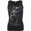 Spiral CATTITUDE - Razor Back Top Black