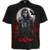 Spiral THE CROW - BLOOD MOON - Front Print T-Shirt Black