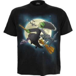 Spiral THE SIMPSONS - MARGE WITCH - Front Print T-Shirt Black