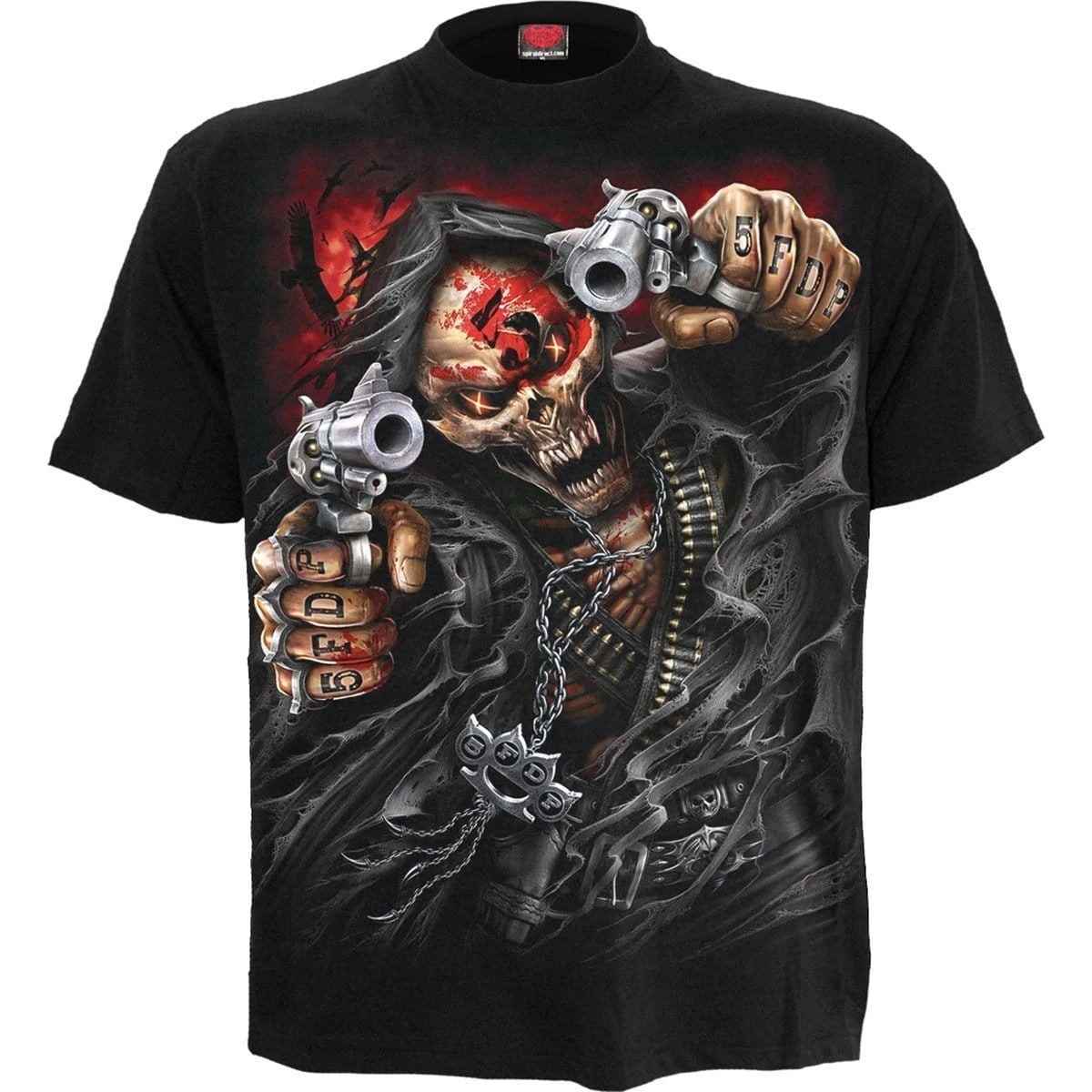 Spiral 5FDP - ASSASSIN - Licensed Band T-Shirt Black