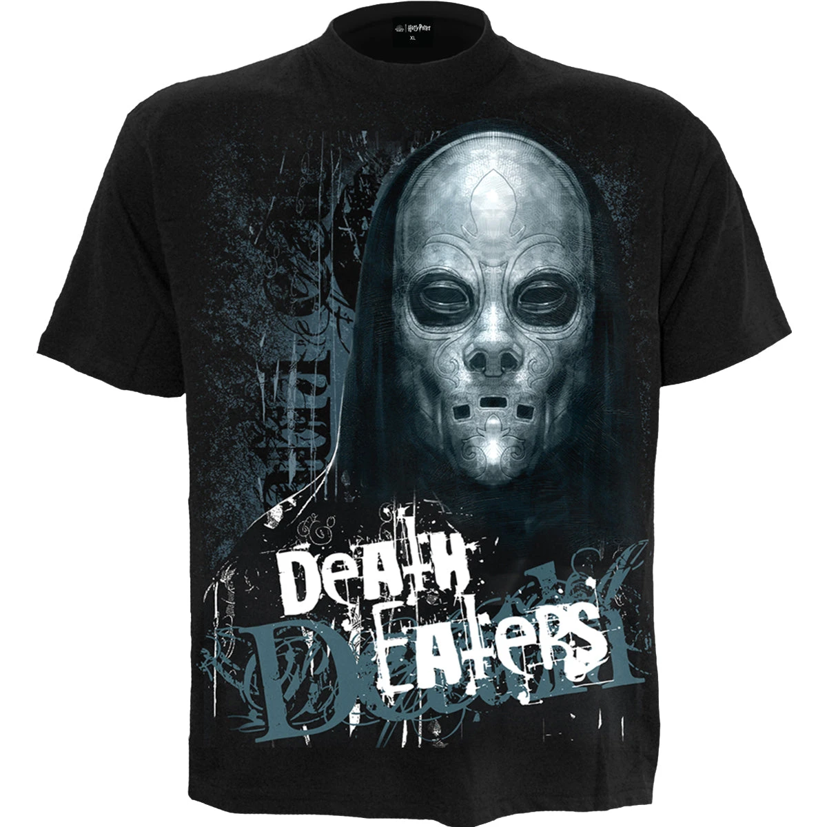 Spiral DEATH EATERS - Front Print T-Shirt Black
