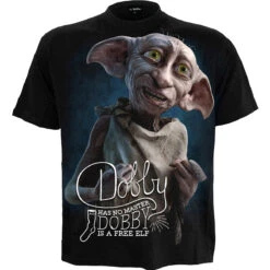 Spiral DOBBY - Front Print T-Shirt Black