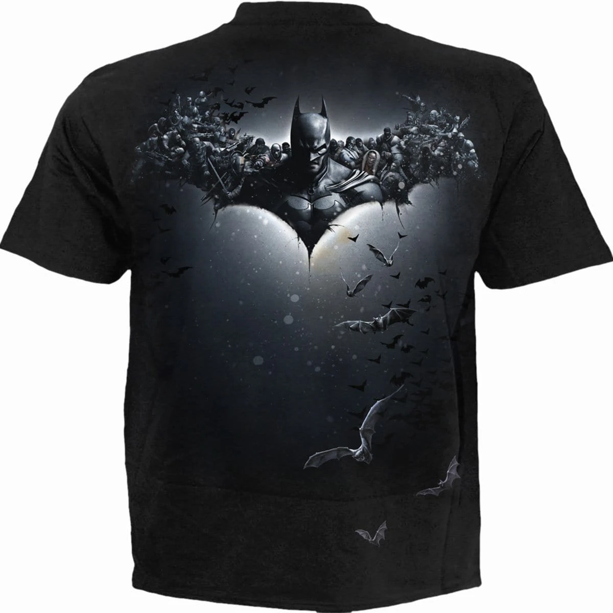 Spiral JOKER - ARKHAM ORIGINS - T-Shirt Black - Image 2