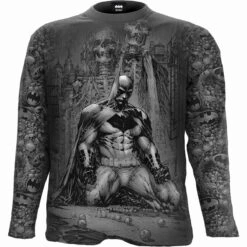 Spiral BATMAN - VENGEANCE WRAP - Allover Longsleeve T-Shirt Black
