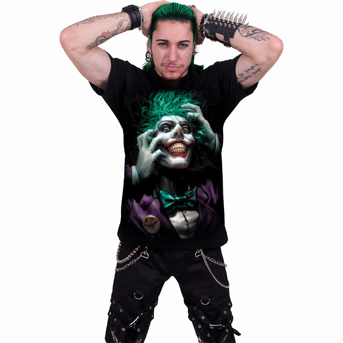 Spiral JOKER - FREAK - T-Shirt Black - Image 3