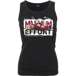 Spiral DEADPOOL - MAXIMUM EFFORT - Razor Back Top Black