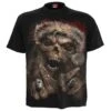 Spiral ROCK SANTA - T-Shirt Black