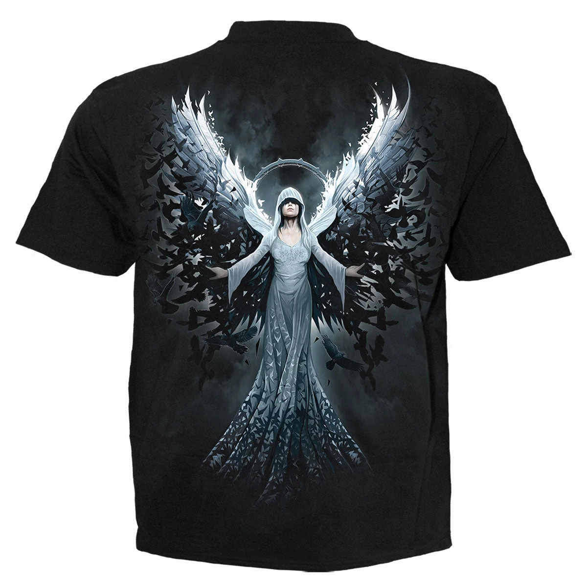 Spiral ETHEREAL ANGEL - T-Shirt Black - Image 2
