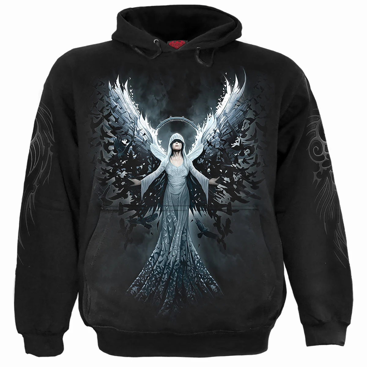 Spiral ETHEREAL ANGEL - Hoody Black