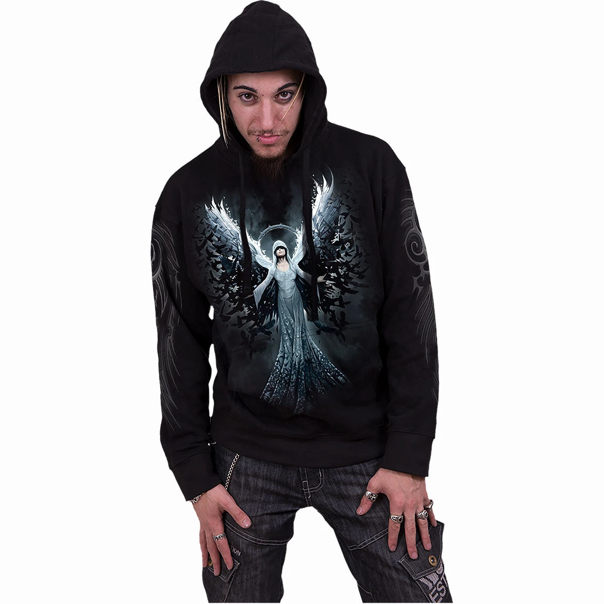 Spiral ETHEREAL ANGEL - Hoody Black - Image 3