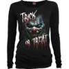 Spiral TRICK OR TREAT - Baggy Top Black