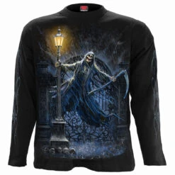Spiral REAPING IN THE RAIN - Longsleeve T-Shirt Black