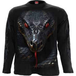 Spiral BASILISK - Longsleeve T-Shirt Black