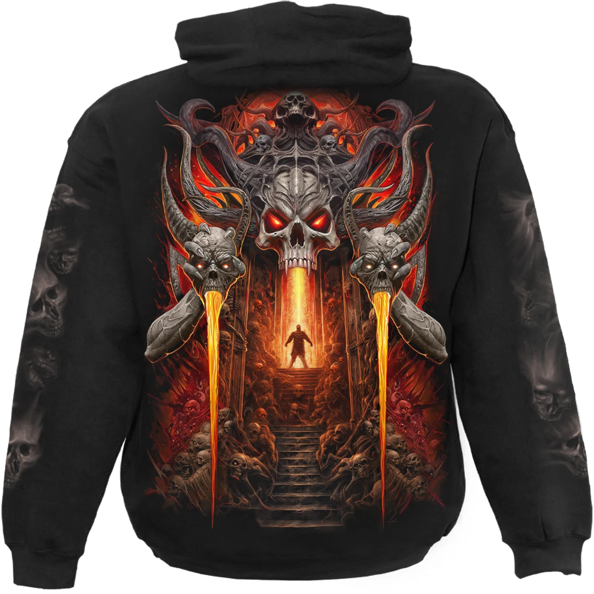 Spiral GATES OF HELL - Hoody Black - Image 2