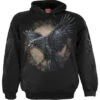 Spiral RAVEN WISE - Hoody Black
