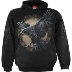 Spiral RAVEN WISE - Hoody Black