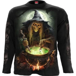 Spiral WITCH'S BREW - Longsleeve T-Shirt Black