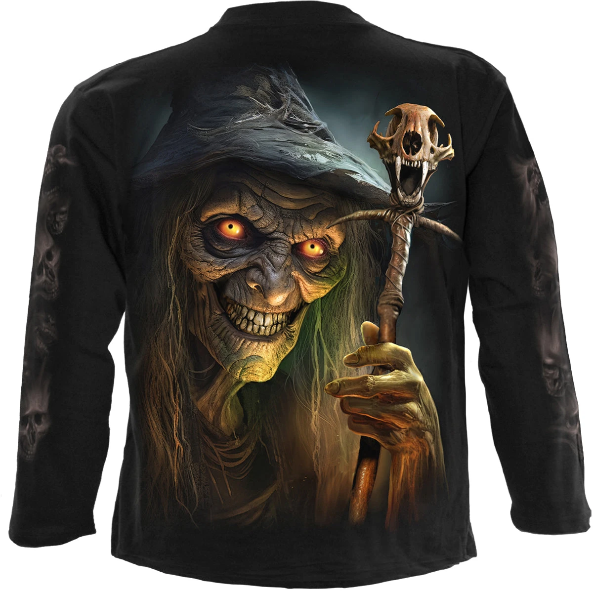 Spiral WITCH'S BREW - Longsleeve T-Shirt Black - Image 2