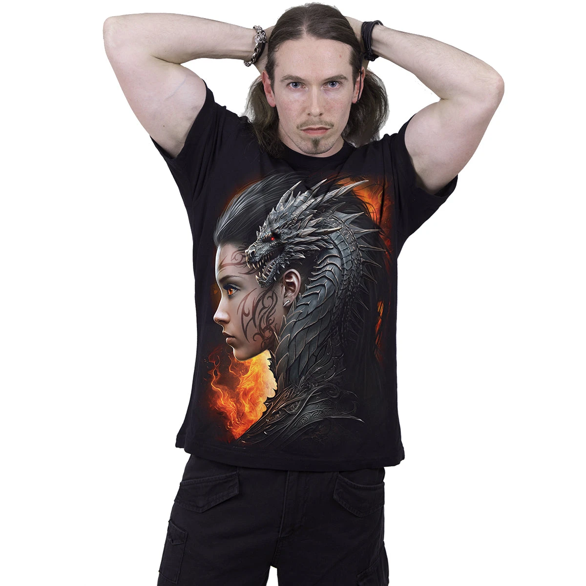 Spiral DRACO QUEEN - T-Shirt Black - Image 3