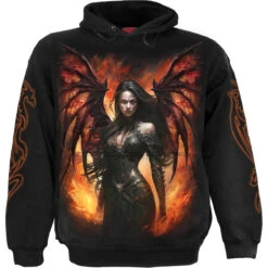 Spiral DRACO QUEEN - Hoody Black