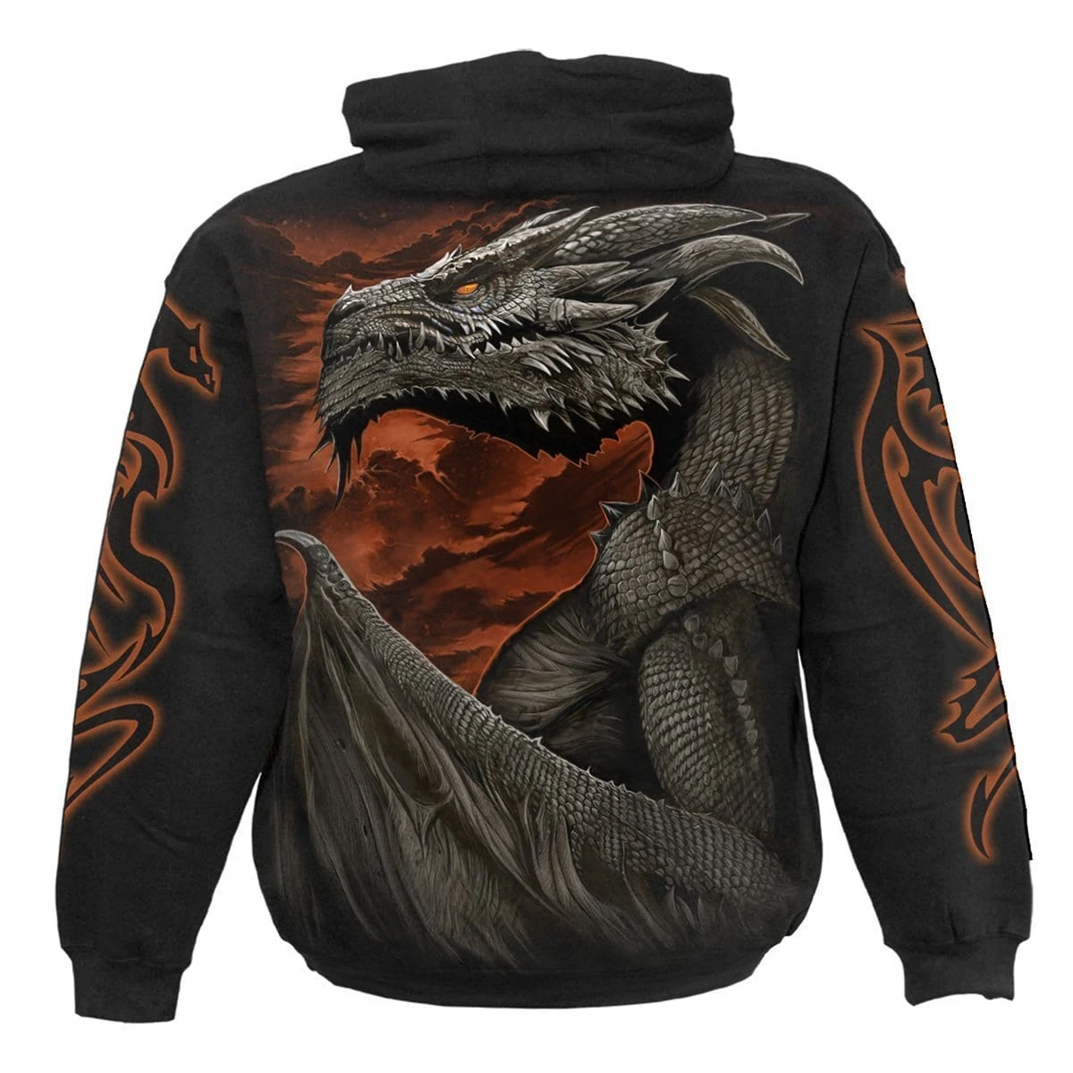 Spiral MAJESTIC DRACO - Hoody Black - Image 2