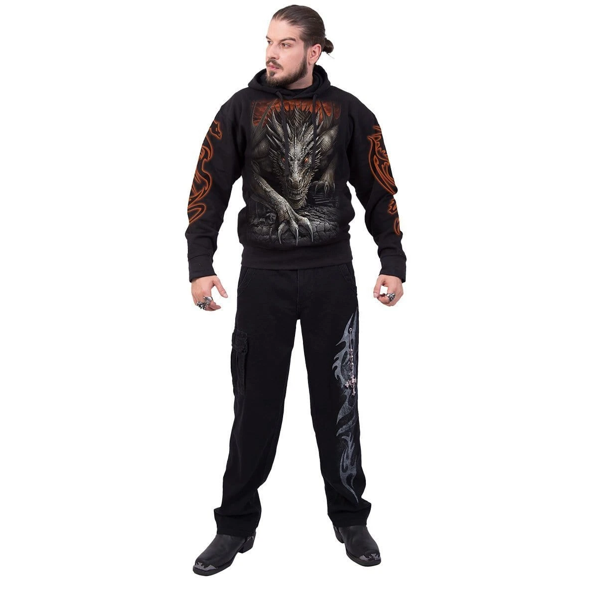 Spiral MAJESTIC DRACO - Hoody Black - Image 3