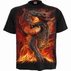 Spiral DRACONIS - Kids T-Shirt Black