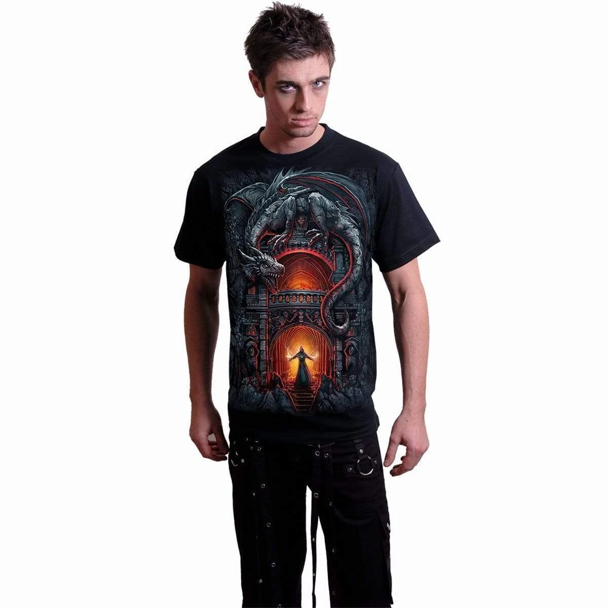 Spiral DRAGON'S LAIR - T-Shirt Black - Image 3