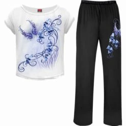 Spiral BLUEBELL FAIRY - 4pc Gothic Pyjama Set