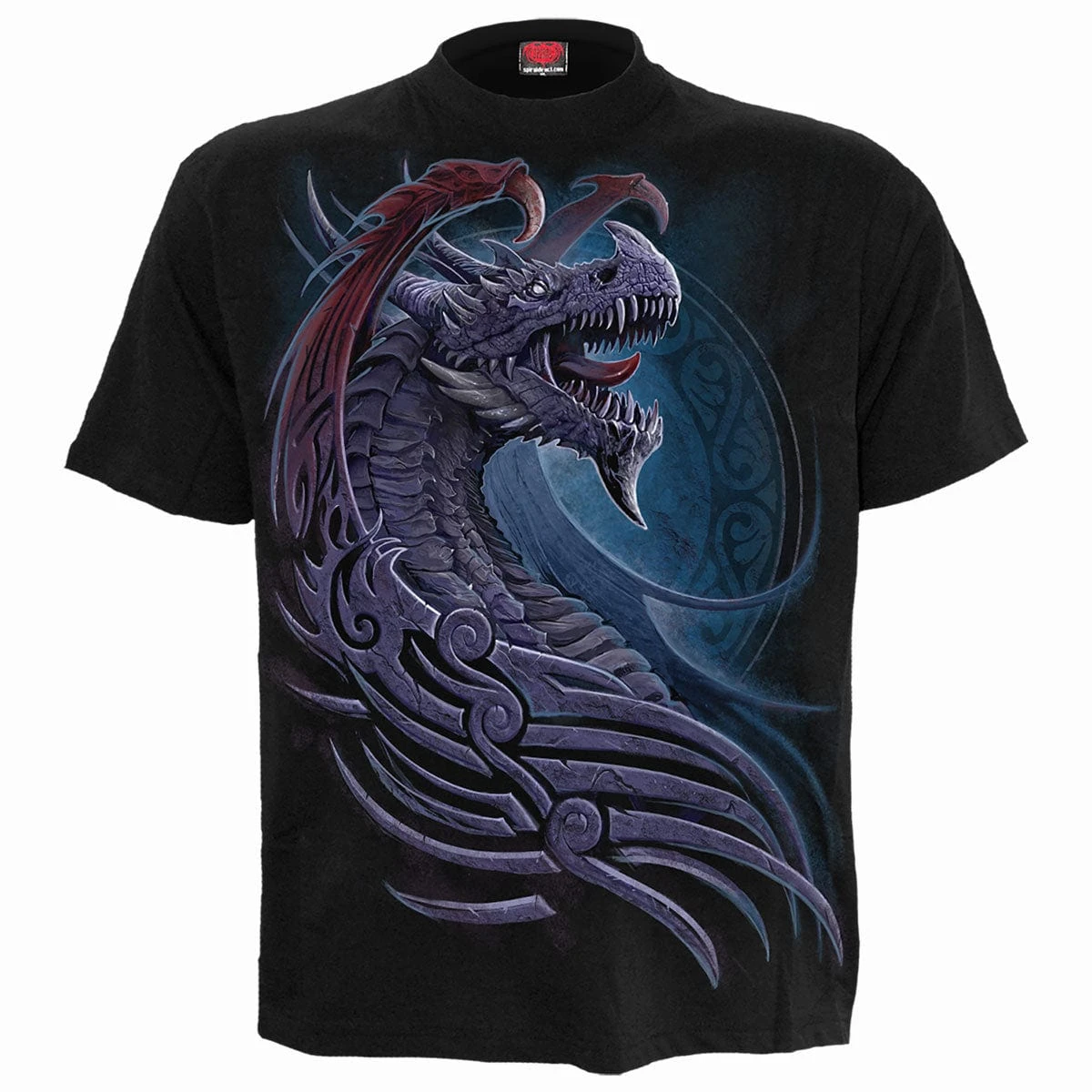 Spiral DRAGON BORNE - T-Shirt Black