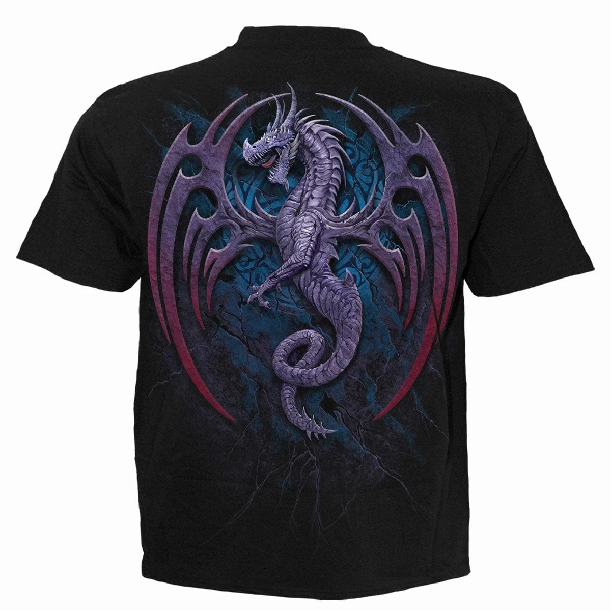 Spiral DRAGON BORNE - T-Shirt Black - Image 2