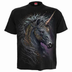 Spiral CELTIC UNICORN - T-Shirt Black
