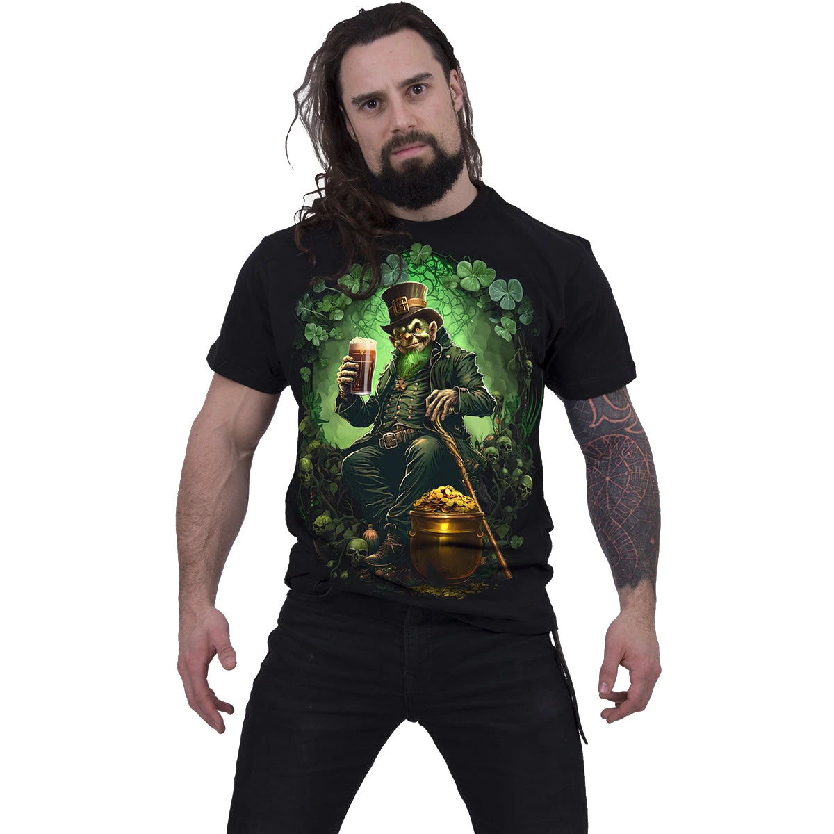 Spiral SHENANIGANS - T-Shirt Black - Image 3