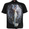 Spiral ANGEL SWORD - T-Shirt Black