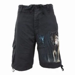 Spiral FROM DARKNESS - Vintage Cargo Shorts Black