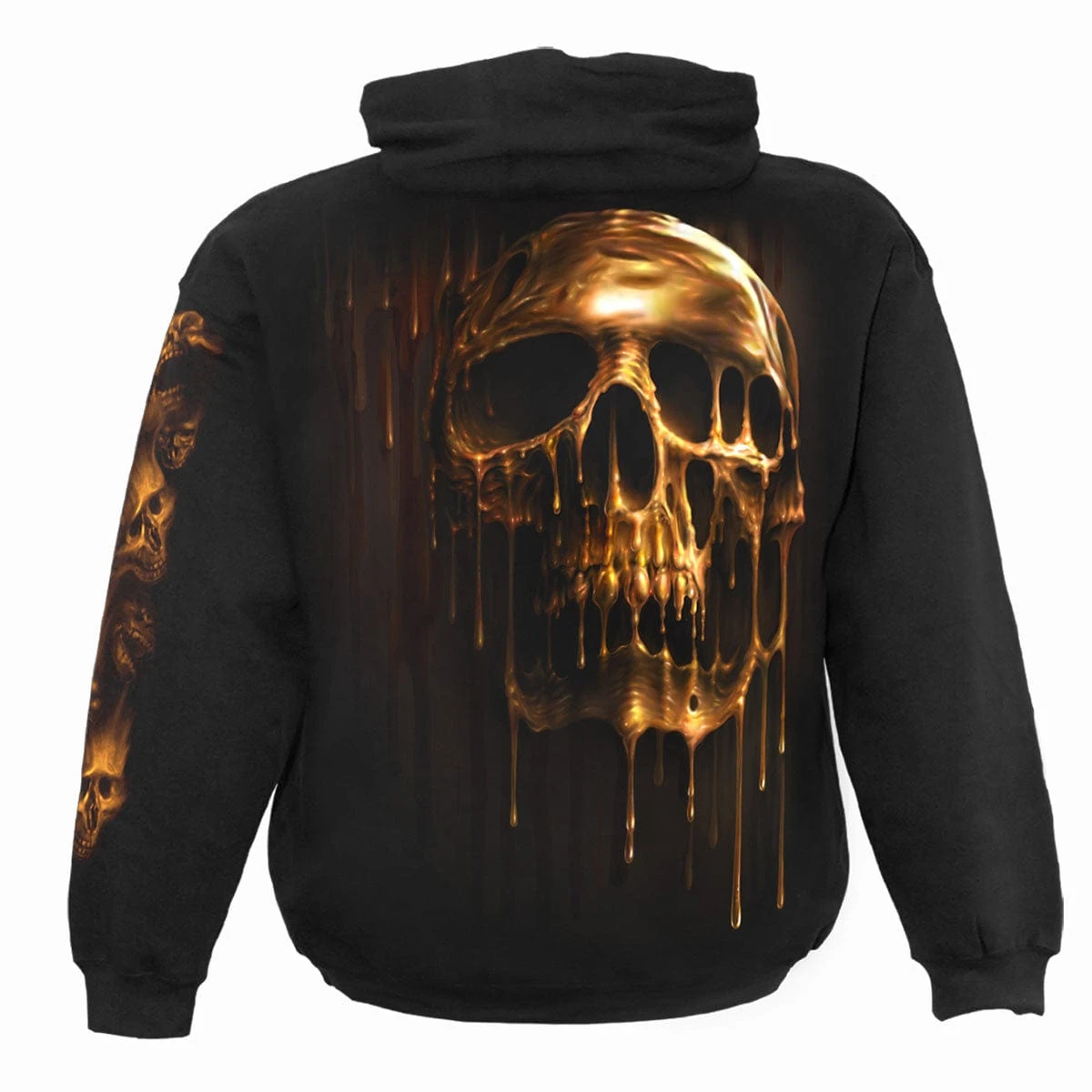 Spiral DRIPPING GOLD - Hoody Black - Image 2