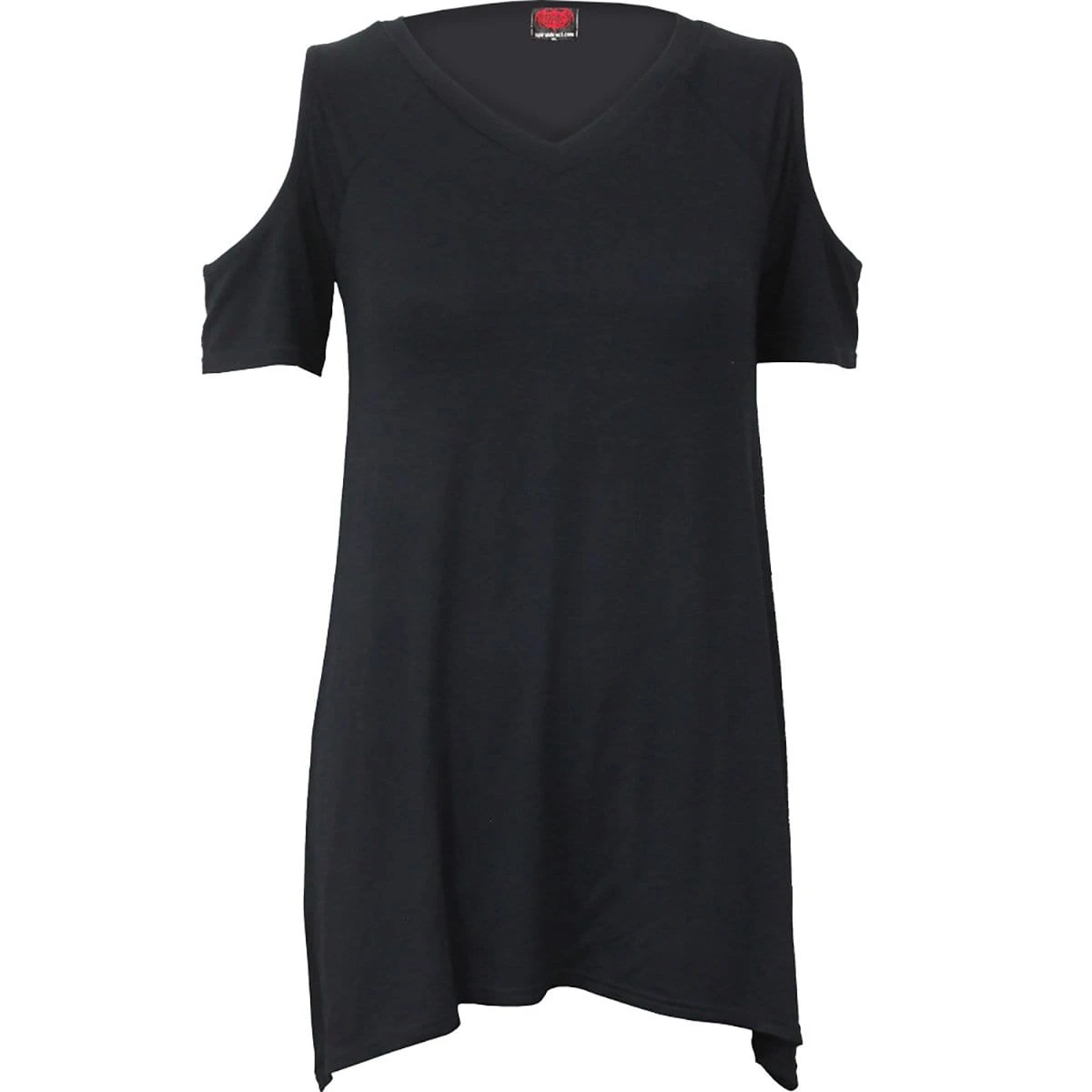 Spiral URBAN FASHION - Cold Shoulder Goth Bottom Top