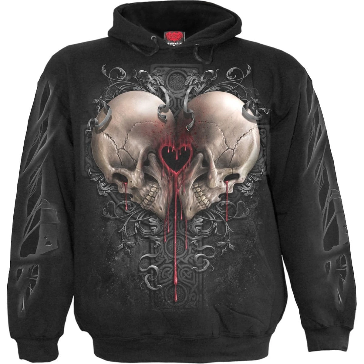 Spiral DARK LOVE - Hoody Black