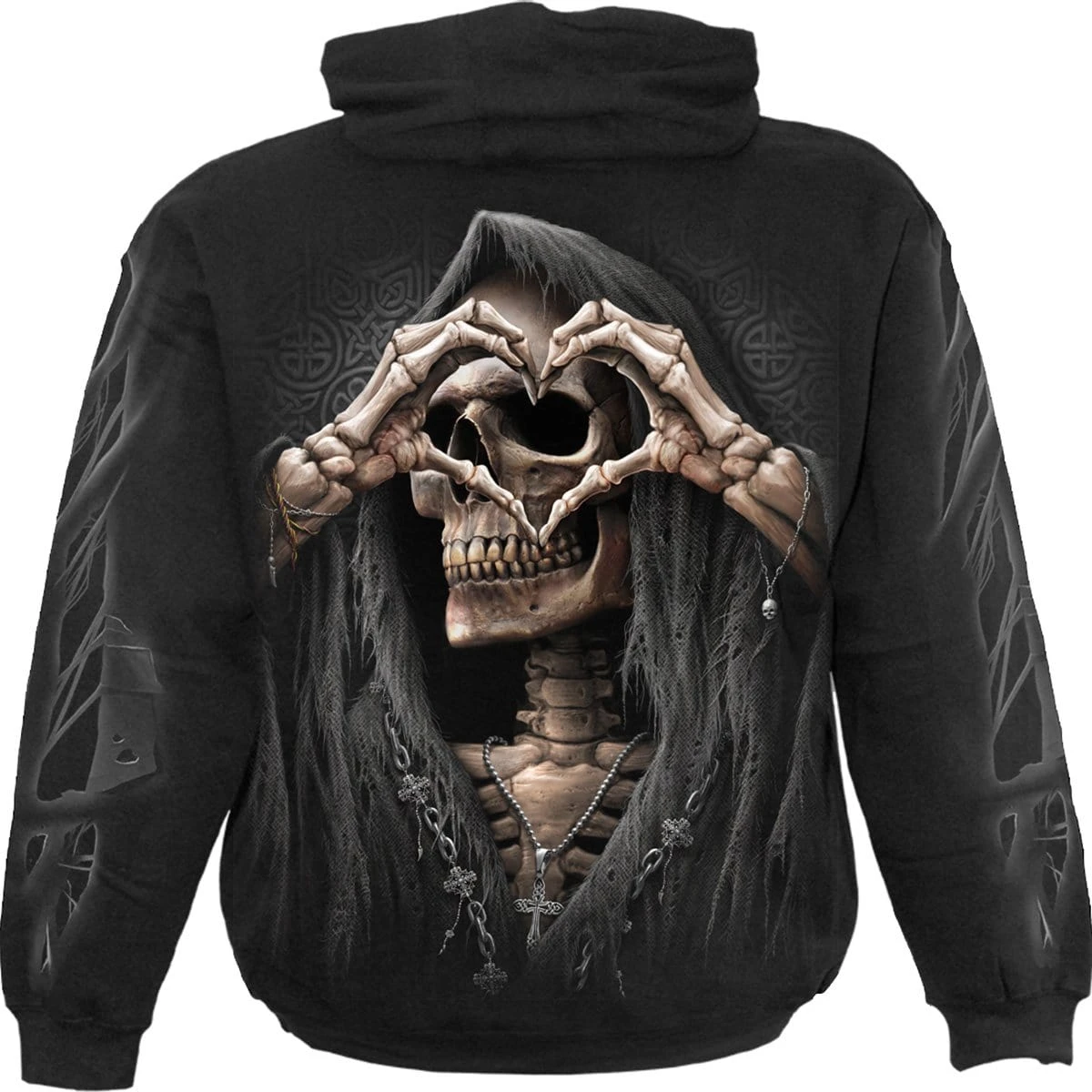 Spiral DARK LOVE - Hoody Black - Image 2