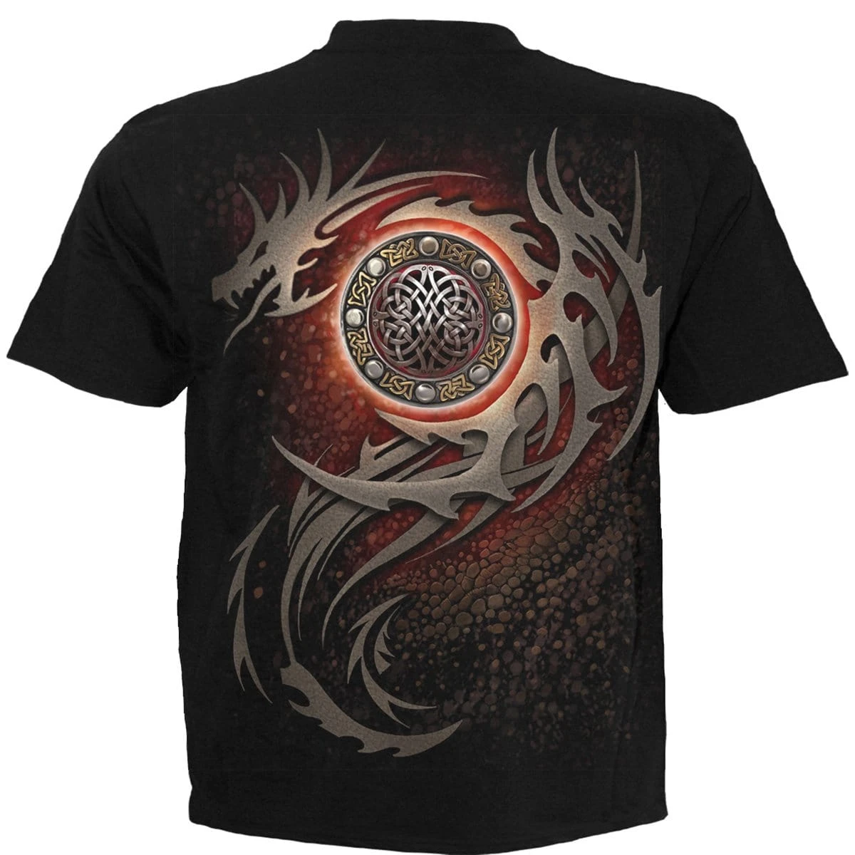 Spiral DRAGON EYE - T-Shirt Black - Image 2