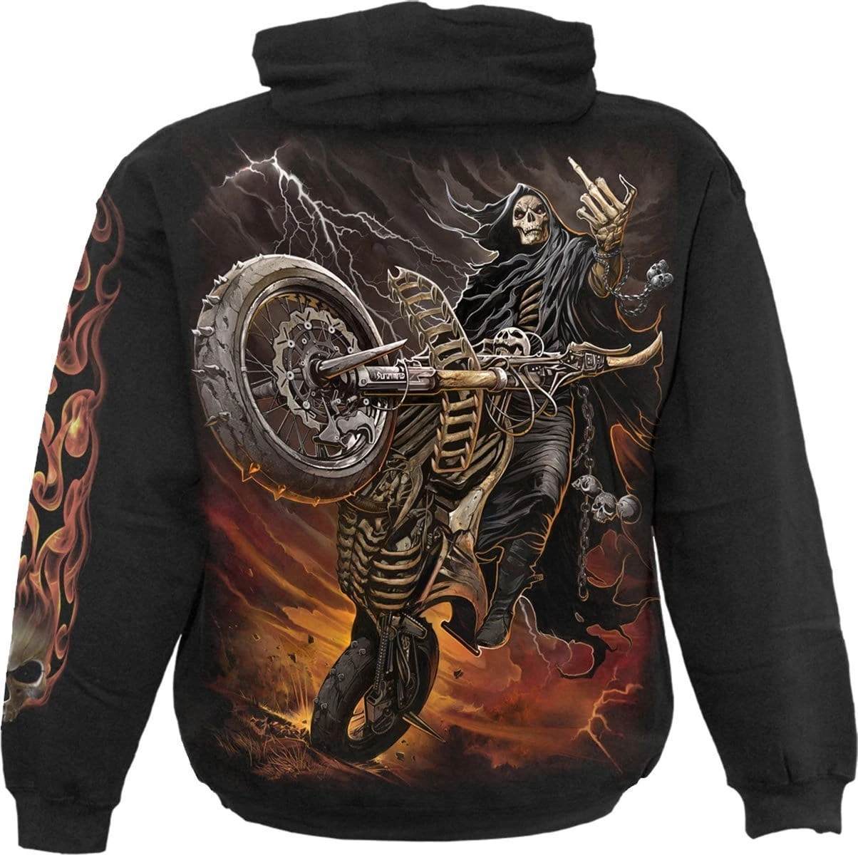 Spiral BIKE LIFE - Hoody Black - Image 2