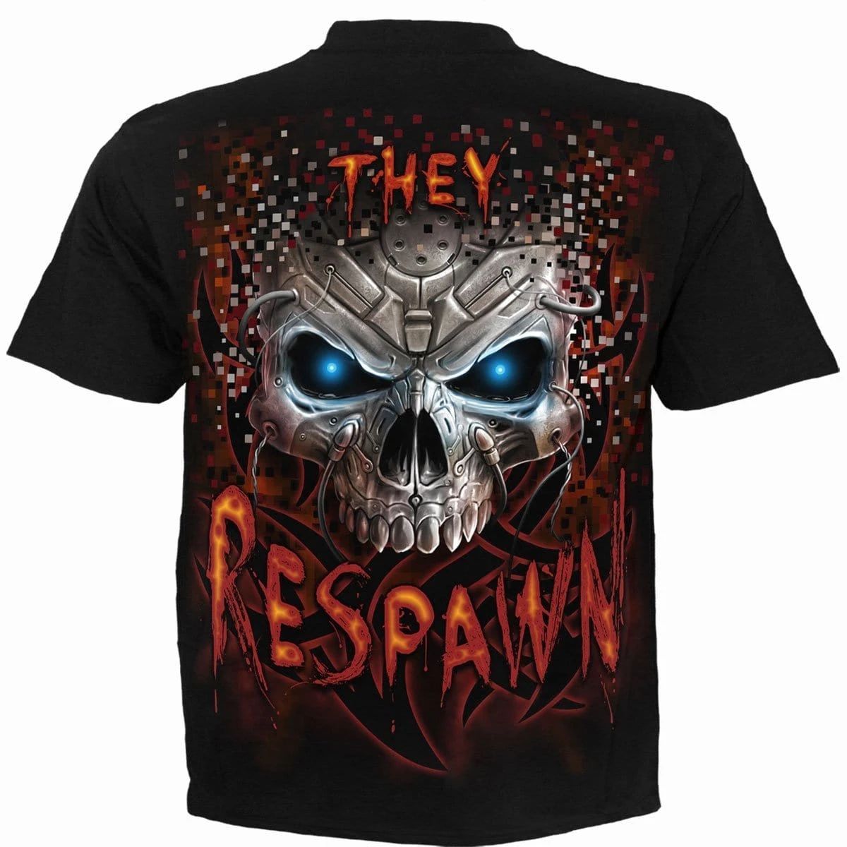 Spiral RESPAWN - Kids T-Shirt Black - Image 2